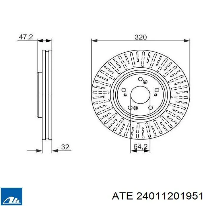 18287 ABS Дискові гальма