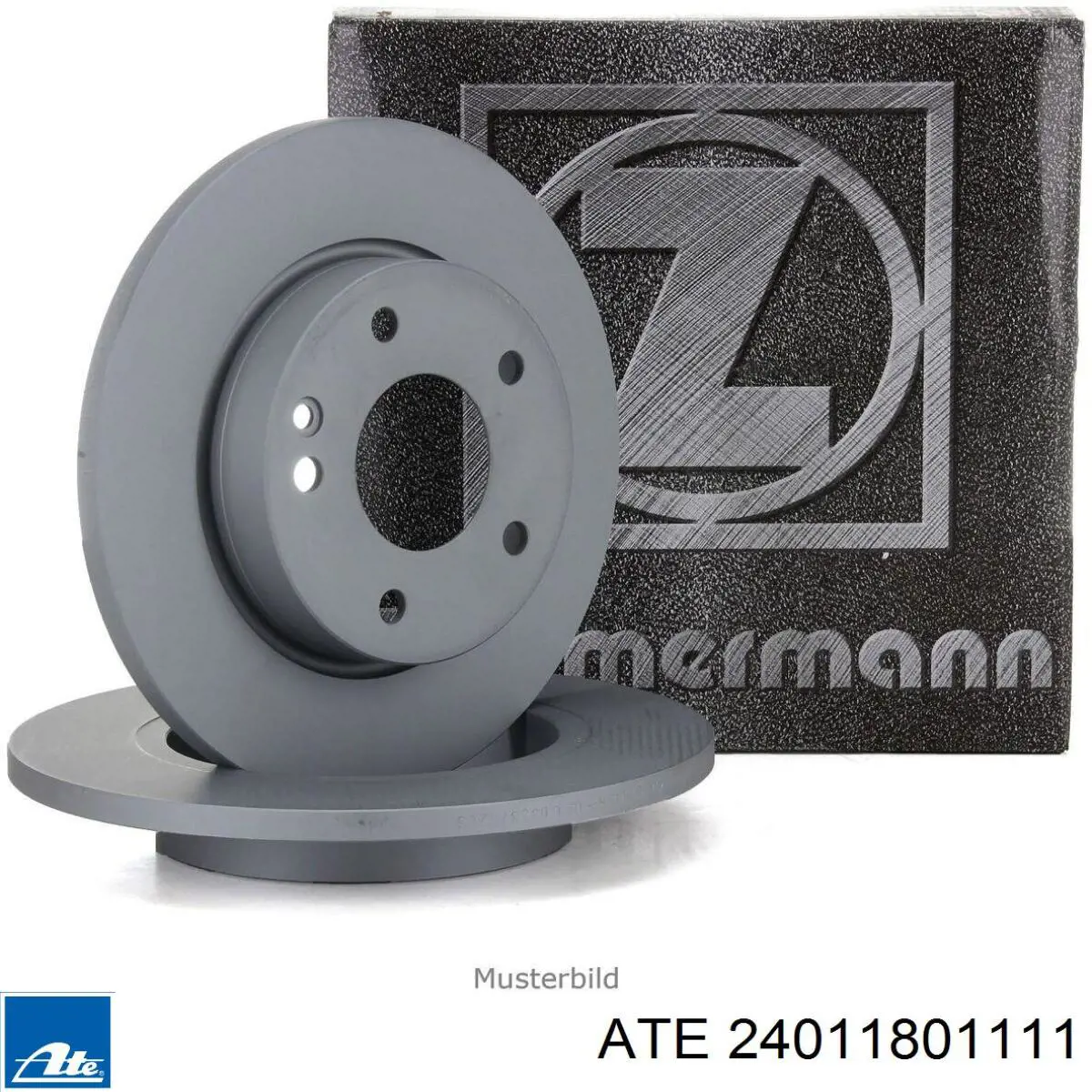 Диск переднього гальма ATE 24011801111 ціна, від 42.39 USD