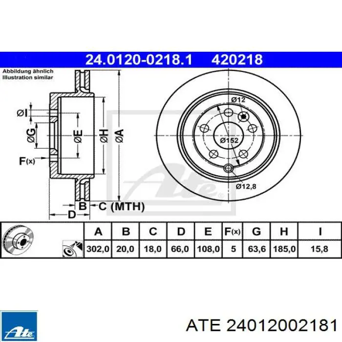 LR001019AP Britpart диск гальмівний задній