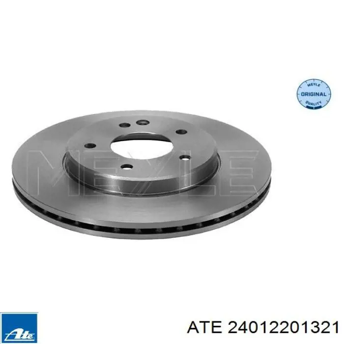 Диск переднього гальма ATE 24012201321 ціна, від 37.19 USD