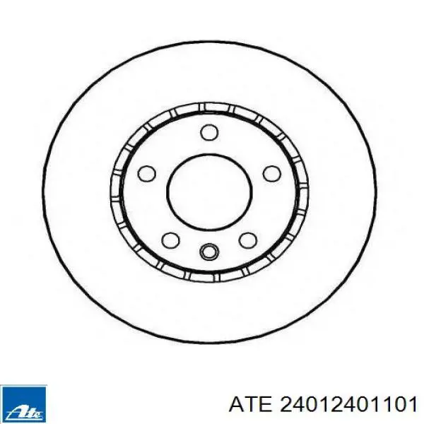 Диск гальмівний передній Brembo 09522010