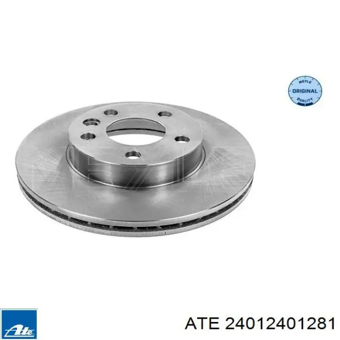 Диск переднього гальма ATE 24012401281 ціна, від 41.44 USD