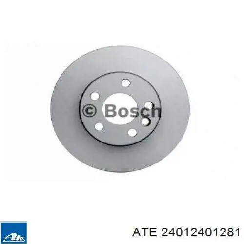 Диск переднього гальма ATE 24012401281 ціна, від 41.44 USD
