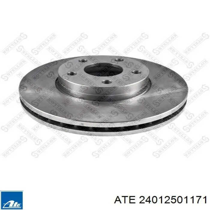 Диск переднього гальма ATE 24012501171 ціна, від 61.23 USD
