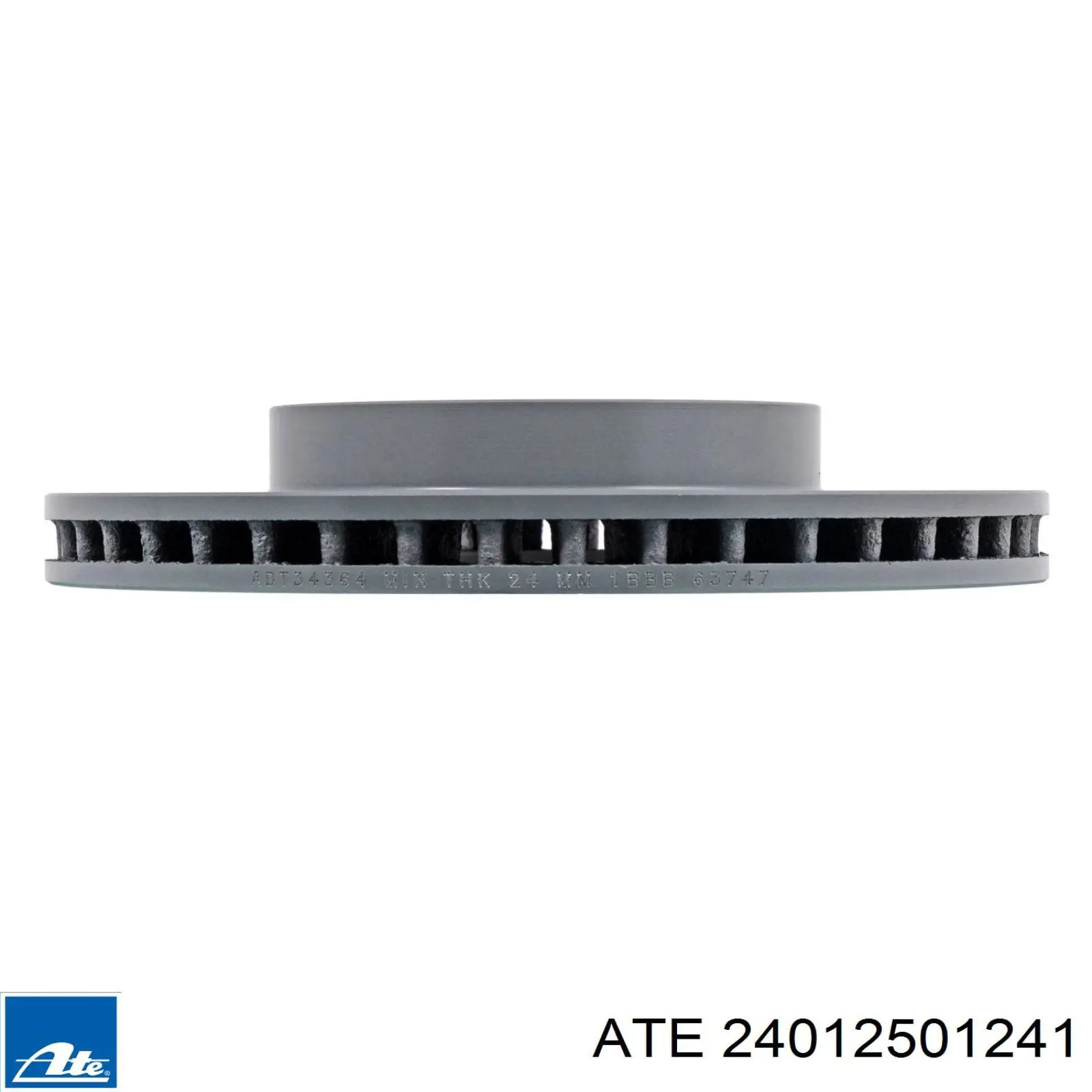 Диск переднього гальма ATE 24012501241 ціна, від 32.21 USD