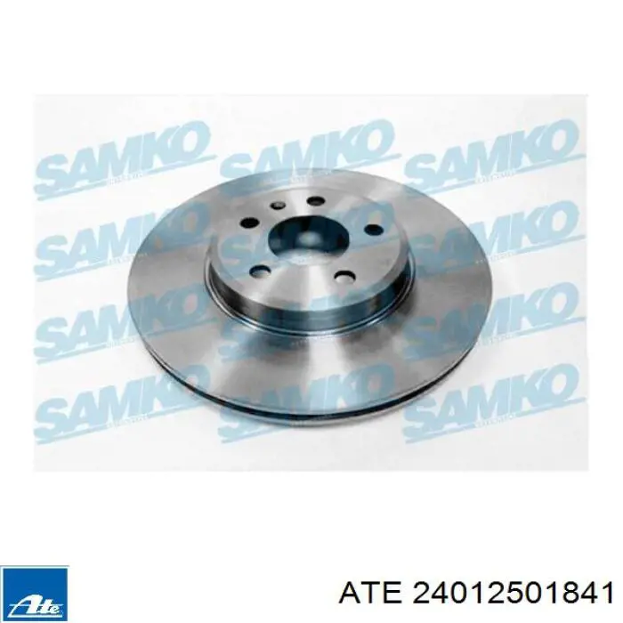 Диск переднього гальма ATE 24012501841 ціна, від 77.64 USD
