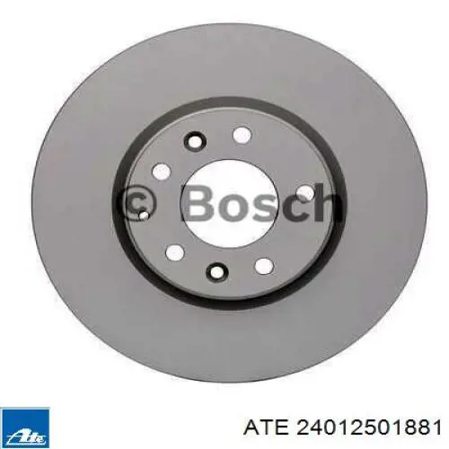 Диск переднього гальма ATE 24012501881 ціна, від 63.34 USD