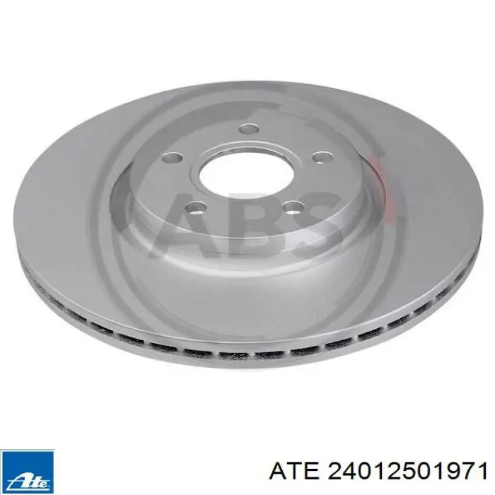 Диск переднього гальма ATE 24012501971 ціна, від 64.54 USD