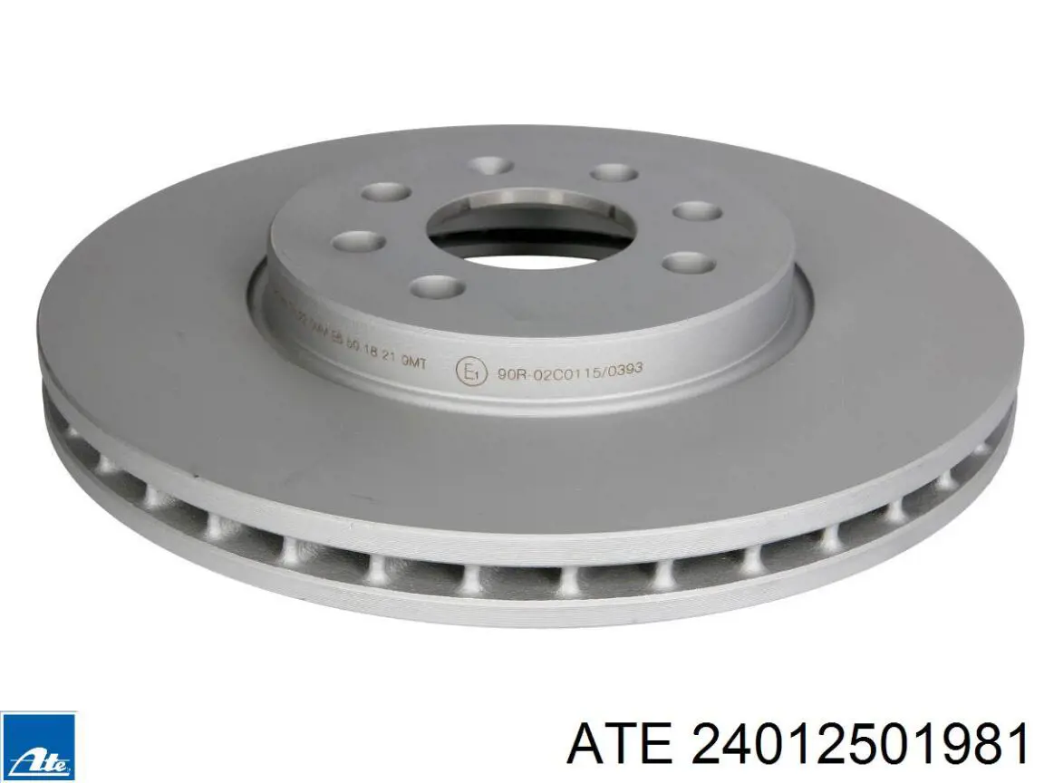 24012501981 ATE диск гальмівний передній