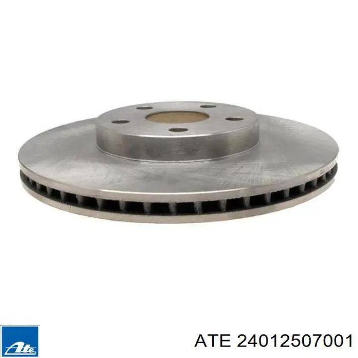 Диск переднього гальма ATE 24012507001 ціна, від 40.24 USD
