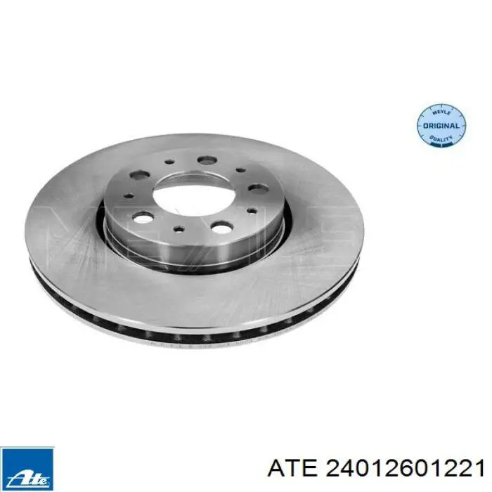 Диск переднього гальма ATE 24012601221 ціна, від 60.82 USD