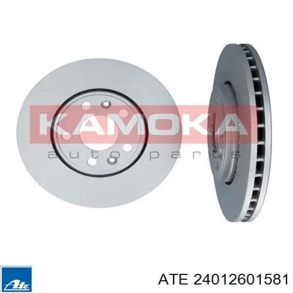 Диск переднього гальма ATE 24012601581 ціна, від 50.76 USD