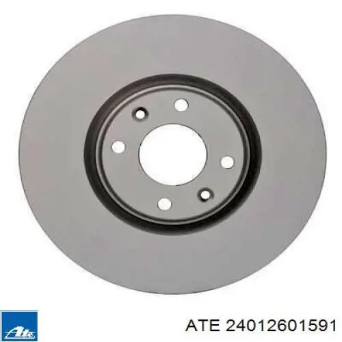 Диск переднього гальма ATE 24012601591 ціна, від 53.46 USD