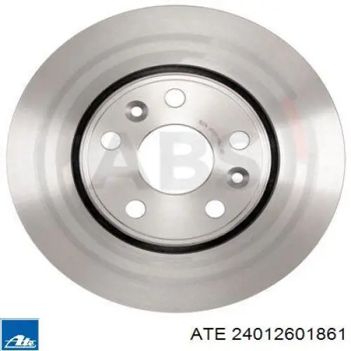 Диск гальмівний передній Jurid/Bendix BDS1018