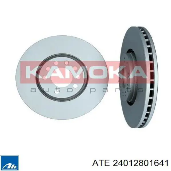 Диск переднього гальма ATE 24012801641 ціна, від 58.44 USD