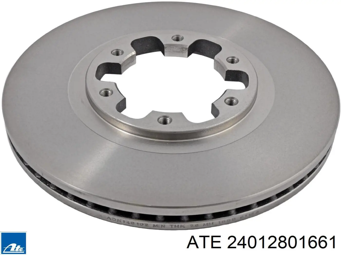 24012801661 ATE диск гальмівний передній