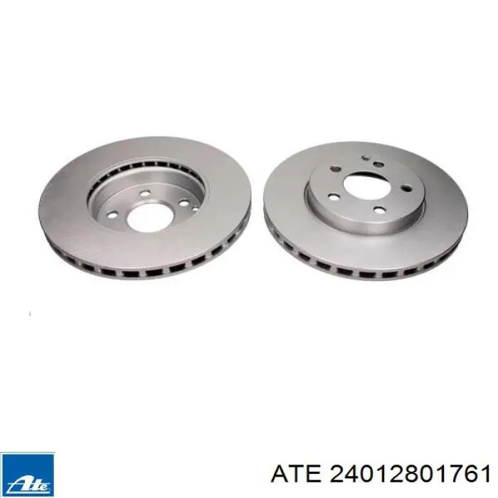 Диск переднього гальма ATE 24012801761 ціна, від 70.01 USD