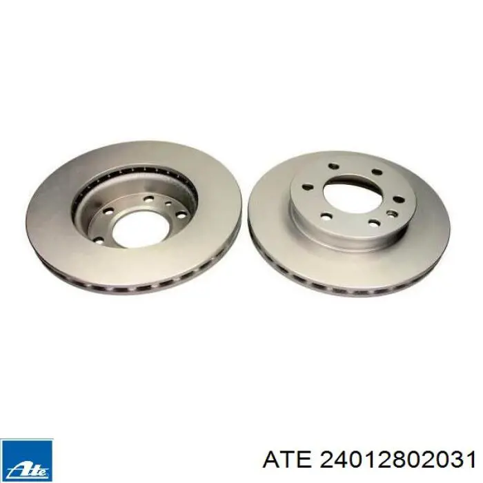 Диск переднього гальма ATE 24012802031 ціна, від 60.97 USD
