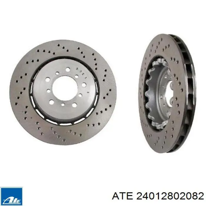 Задні дискові гальма ATE 24012802082 ціна, від 326.09 USD