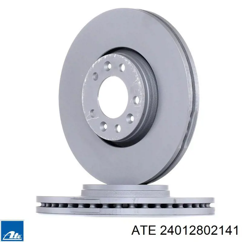 Диск переднього гальма ATE 24012802141 ціна, від 44.98 USD