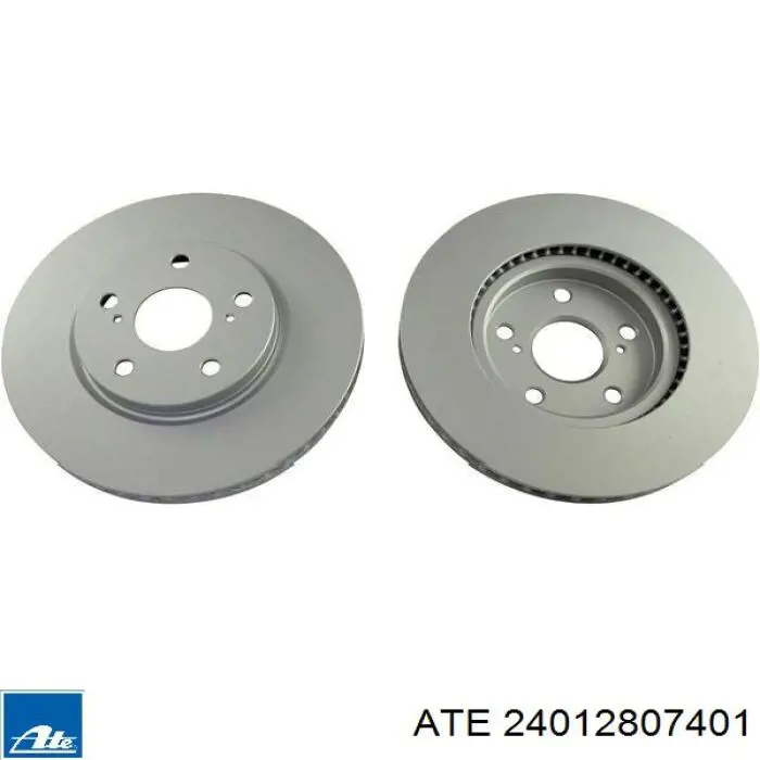Диск переднього гальма ATE 24012807401 ціна, від 60.70 USD