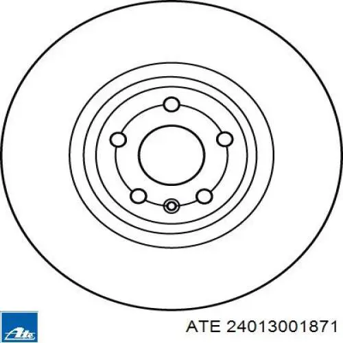 Диск переднього гальма VAG 8J0615301 ціна, від 102.14 USD