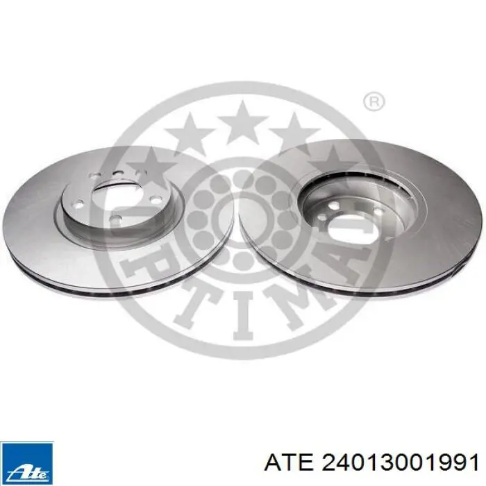Диск переднього гальма ATE 24013001991 ціна, від 113.16 USD