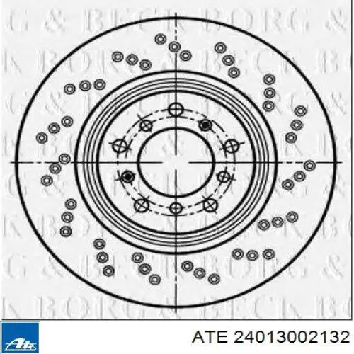 Задні дискові гальма ATE 24013002132 ціна, від 295.40 USD