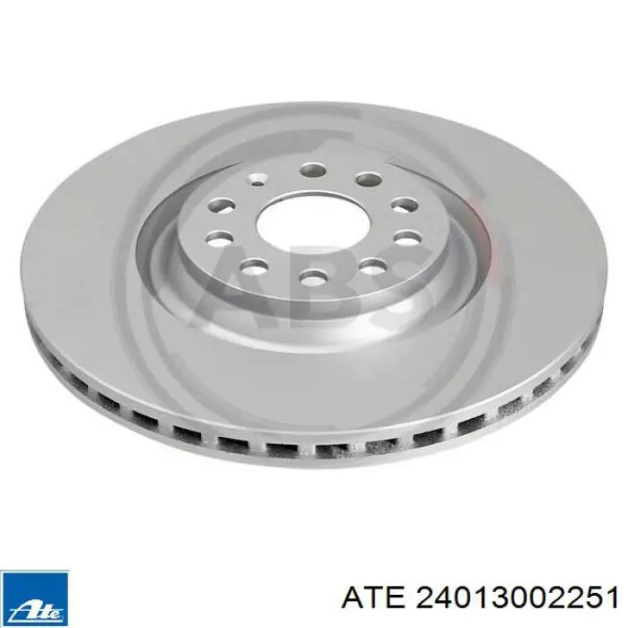 Диск переднього гальма ATE 24013002251 ціна, від 131.17 USD