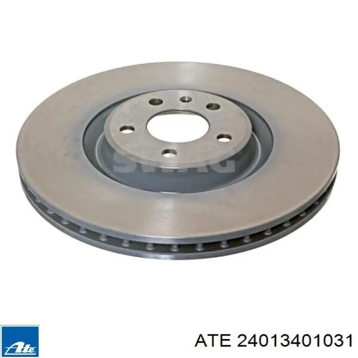 Диск переднього гальма ATE 24013401031 ціна, від 164.87 USD