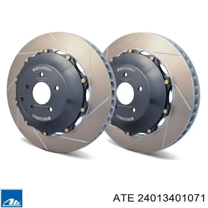 Диск переднього гальма ATE 24013401071 ціна, від 225.85 USD