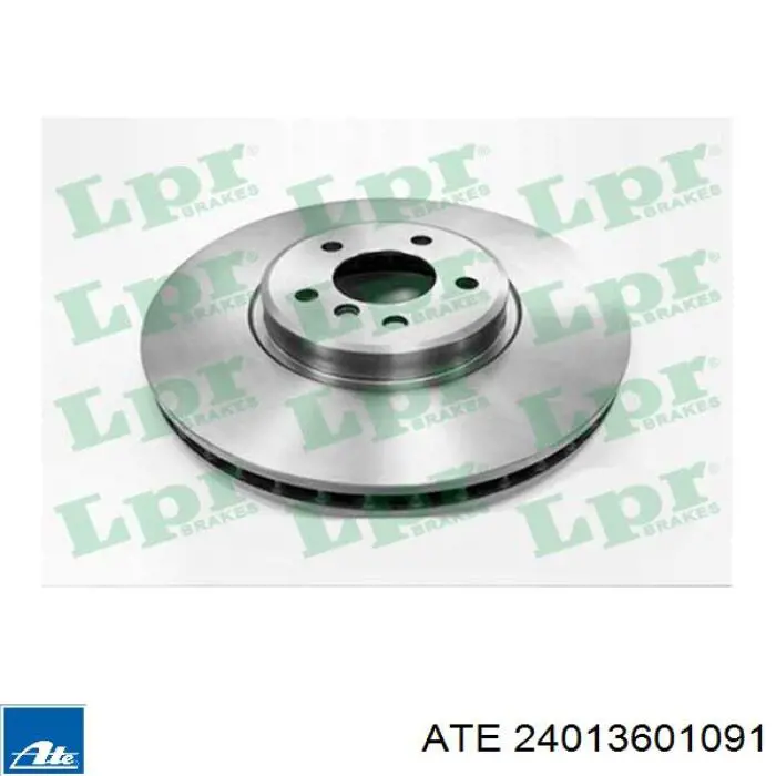 Диск переднього гальма ATE 24013601091 ціна, від 141.82 USD