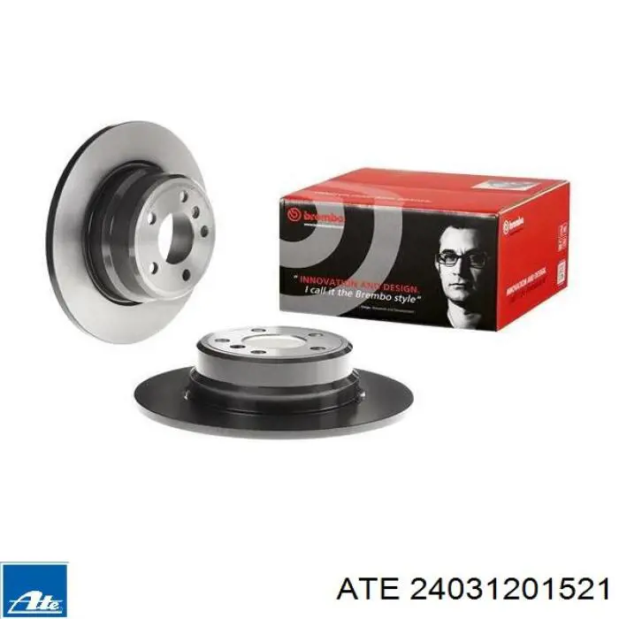 Задні дискові гальма ATE 24031201521 ціна, від 46.95 USD