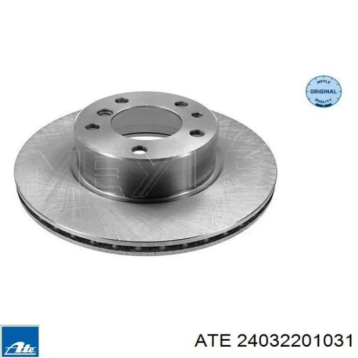 Диск переднього гальма ATE 24032201031 ціна, від 55.39 USD