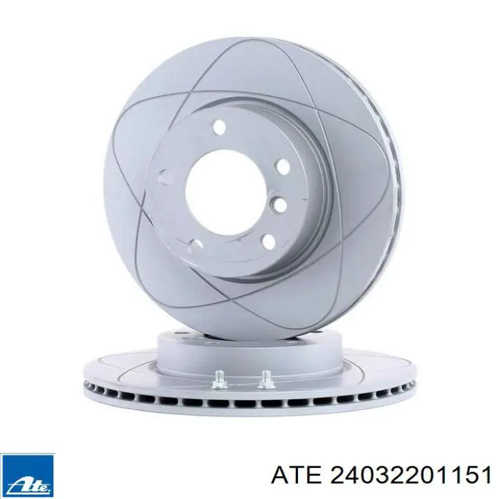 Диск переднього гальма ATE 24032201151 ціна, від 38.65 USD