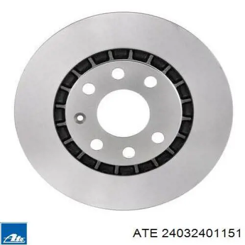 Диск переднього гальма ATE 24032401151 ціна, від 27.14 USD
