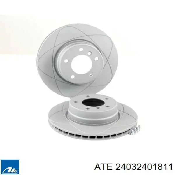 24032401811 ATE диск гальмівний передній