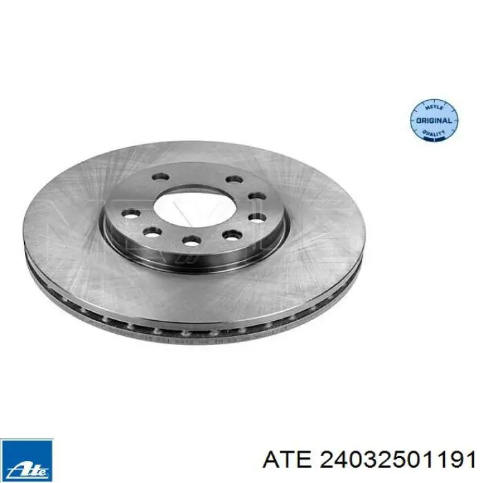 Диск переднього гальма ATE 24032501191 ціна, від 46.23 USD