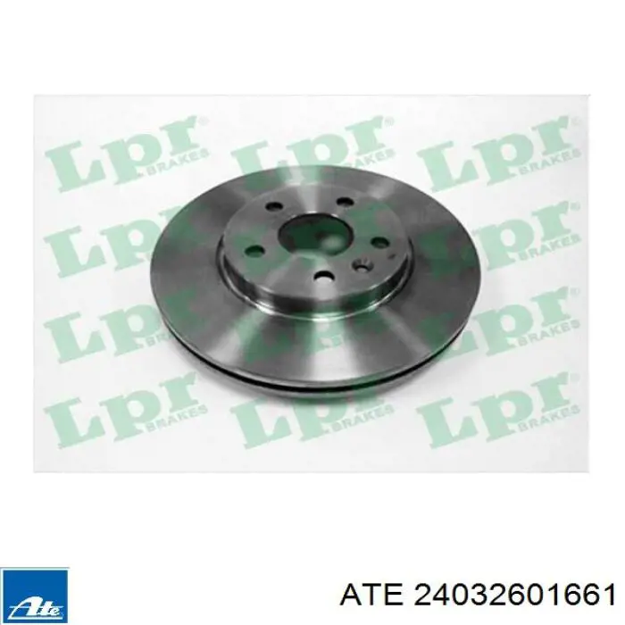 Диск переднього гальма ATE 24032601661 ціна, від 68.53 USD