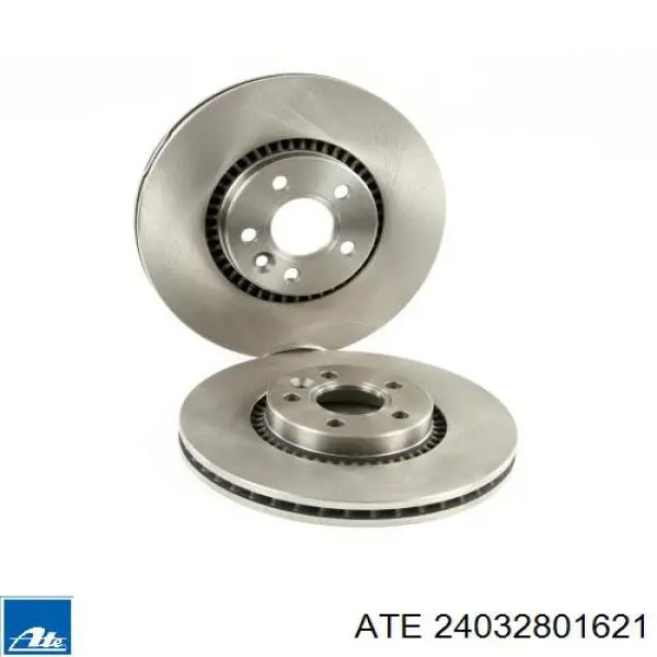 Диск переднього гальма ATE 24032801621 ціна, від 77.95 USD