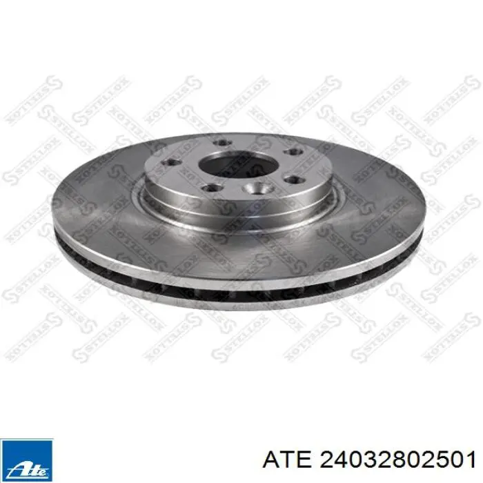 Диск переднього гальма ATE 24032802501 ціна, від 63.19 USD