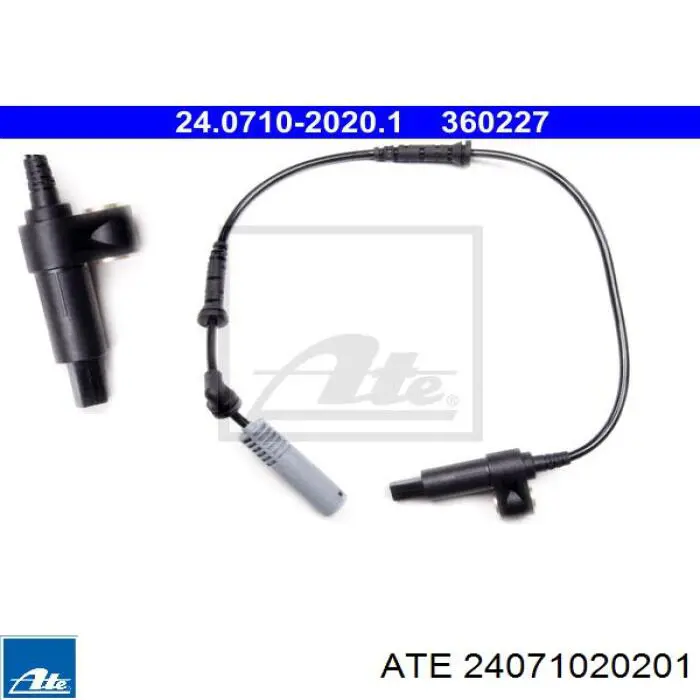 Датчик АБС (ABS) передній 24071020201 ATE