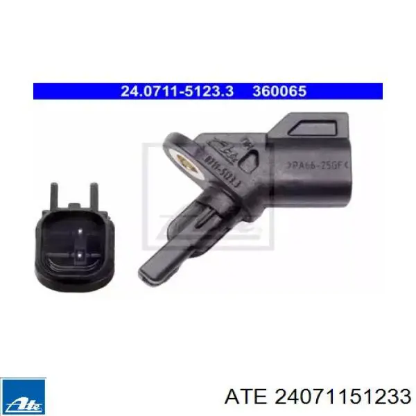 Передній датчик ABS ATE 24071151233