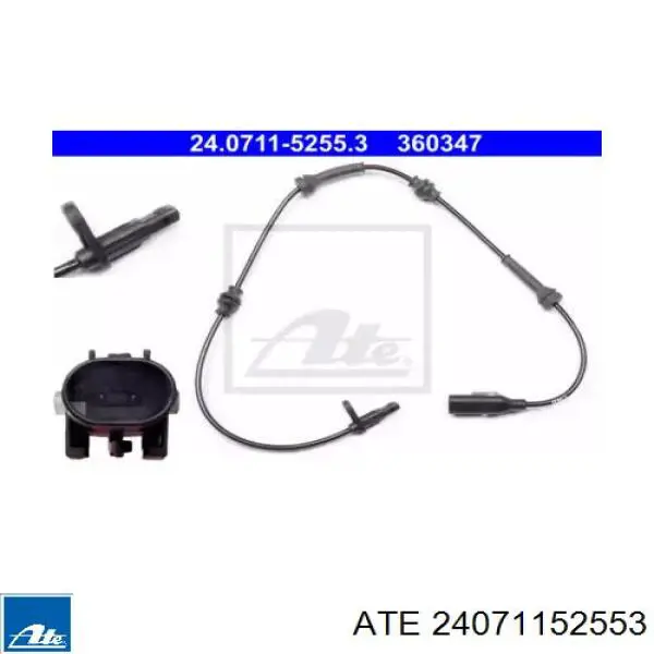 Датчик АБС (ABS) задній Fiat/Alfa/Lancia 51850919 ціна, від 18.66 USD