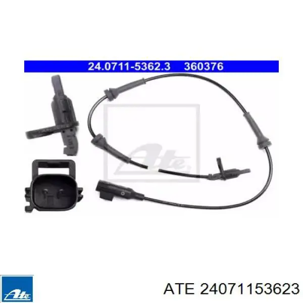 Купити 24071153623 ATE Датчик АБС (ABS) задній