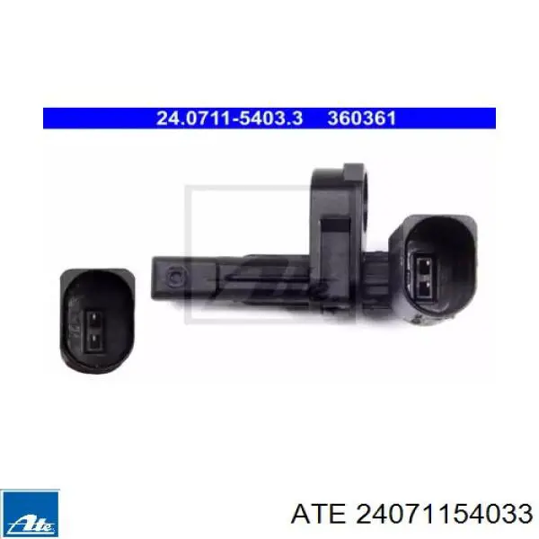 Датчик АБС передній 24071154033 ATE