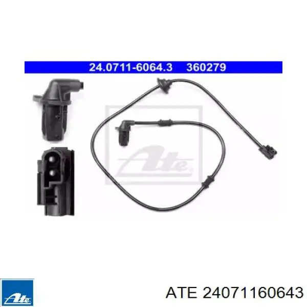 A2025403517 Mercedes Датчик АБС (ABS) задній правий