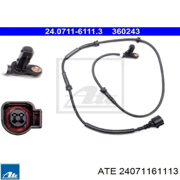 Датчик АБС (ABS) задній FAE 78294
