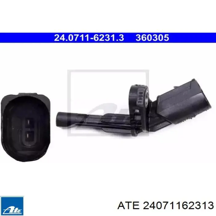 Датчик АБС задній лівий ATE 24071162313 ціна, від 12.67 USD