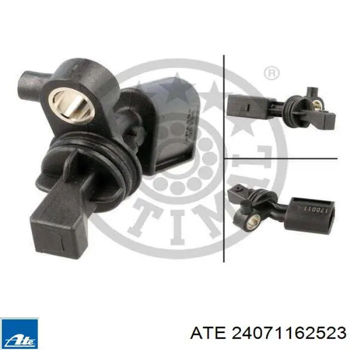 Купити 51559 Bremi Датчик АБС (ABS) задній, правий